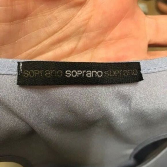 Soprano | Light Purple Racerback Hi-Low Tank Top | Sz S - Picture 4 of 7